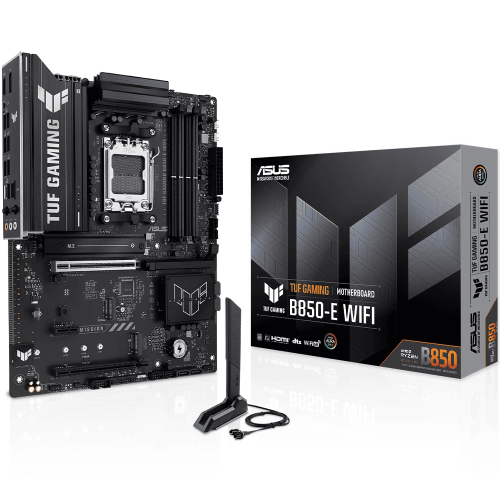 اسوس TUF GAMING B850-E WIFI لوحة أم بمقبس AM5 لمعا...