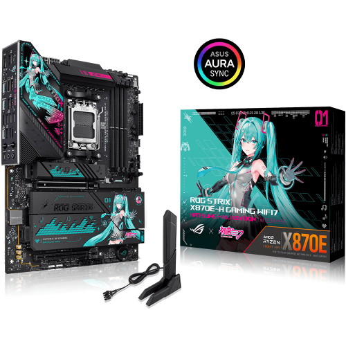 اسوس ROG STRIX X870E-H GAMING WIFI7 HATSUNE MIKU E...