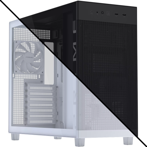 اسوس Prime AP303 - Tempered Glass Panel كيس بي سي...