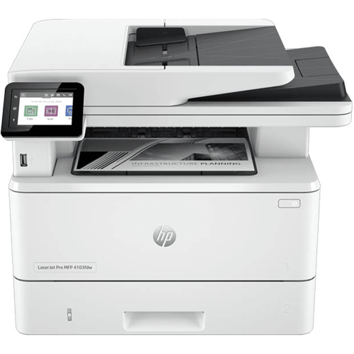 اتش بي LaserJet Pro MFP 4103fdw طابعة ليزر متعددة...