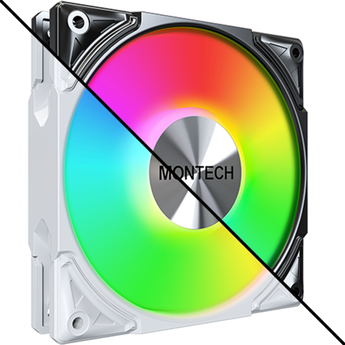 مونتيك METAL PRO 12 ARGB PWM مروحة تبريد فردية 120...