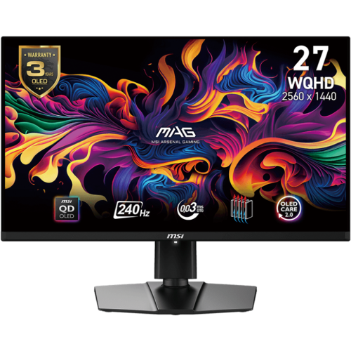 ام اس اي MAG 271QPX QD-OLED E2 شاشة 27 بوصة بدقة W...