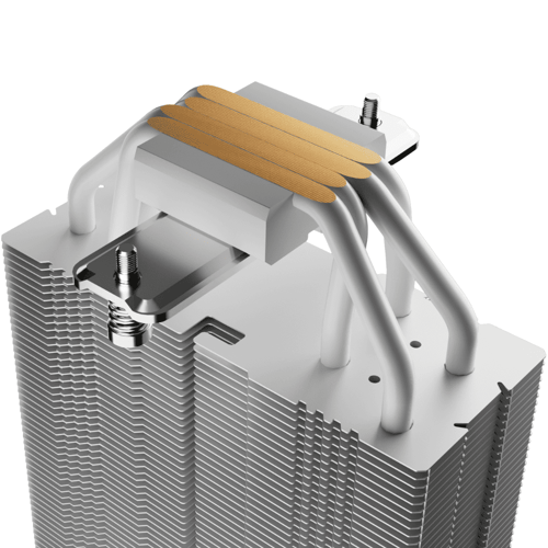 جامدياس BOREAS E2-41D WH مبرد هوائي للمعالج بشاشة...