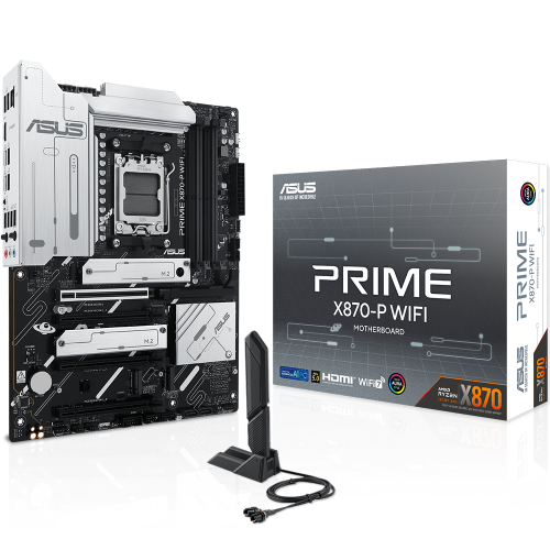 اسوس PRIME X870-P WIFI لوحة الأم بمقبس AM5 لمعالجا...