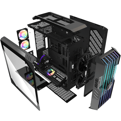 كولر ماستر HAF 700 EVO كيس بي سي E-ATX Full Tower...