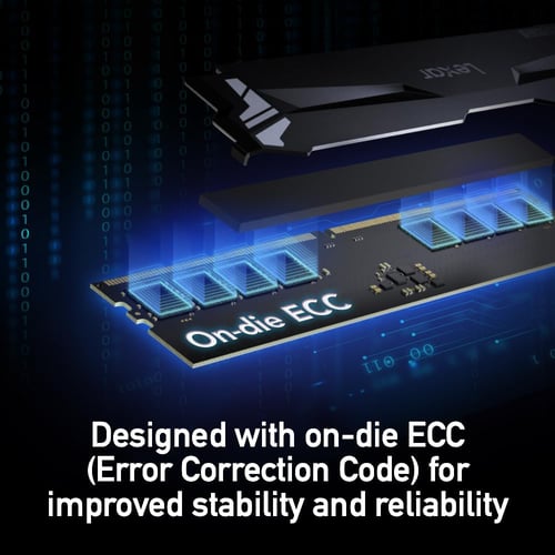 ليكسار ARES RGB 32GB (2x16GB) DDR5 6400MHz CL32 طق...