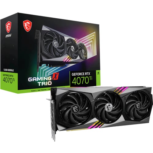 ام اس اي GeForce RTX 4070 Ti GAMING X TRIO 12G كرت...