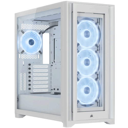 كورسير iCUE 5000X RGB QL Edition Mid-Tower ATX كيس...