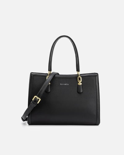 شنطة نسائية واسعة من الجلد