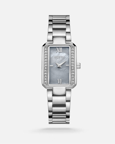 ساعة نسائيه ستيل باللون الفضي