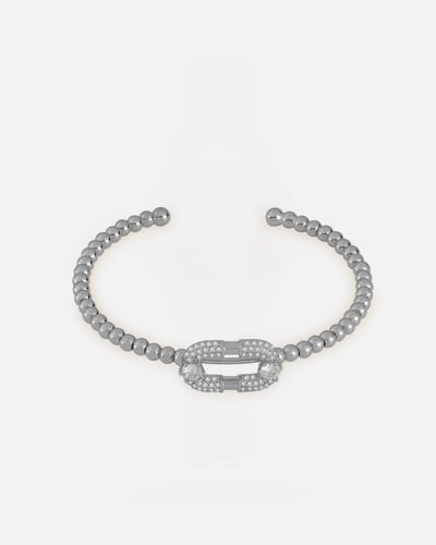 طقم هدايا نسائي باللون الفضي | SLOS011L111111