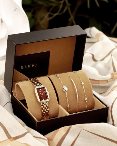 طقم هدايا نسائي إلڤي بتصميم عصري