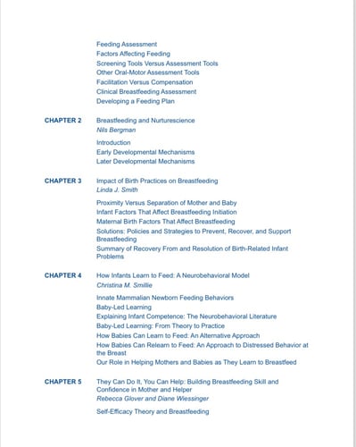 Supporting suckling skills