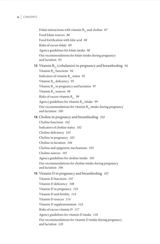 Nutrition and Lifestyle for Pregnancy and Breastfe...