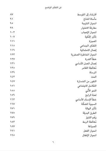 فن التفكير الواضح