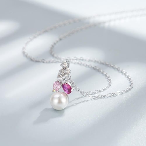 طقم مجوهرات من الفضة عيار 925