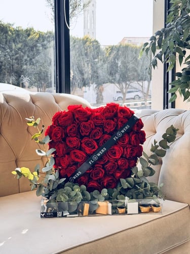 Love flowers & chocolate