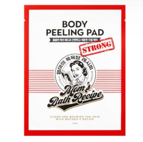 مامز باث بودي ليفة التقشير الكورية احمر 1 حبة