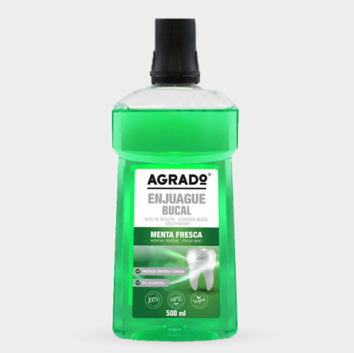 اجرادو غسول الفم أغرادو بالنعناع المنعش 500 مل