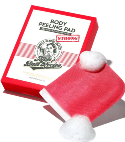 مامز باث بودي ليفة التقشير الكورية احمر 1 حبة