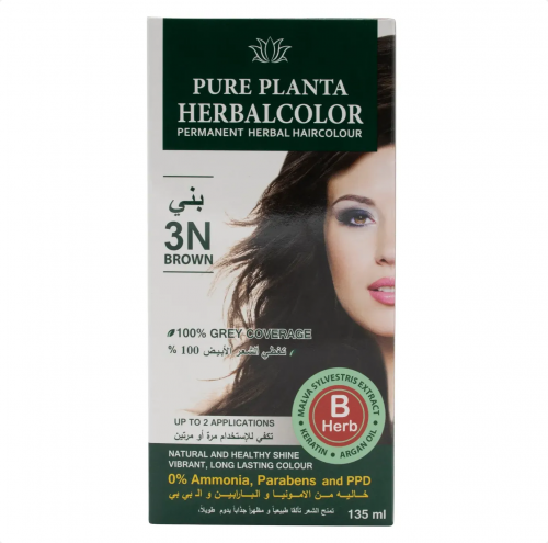 هرباتينت‏, جل صبغة الشعر الدائمة، 3N Brown ، 4.56...