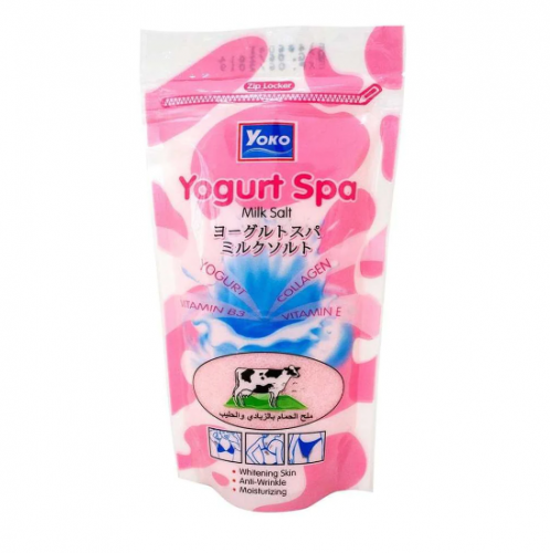 يوكو ملح استحمام بالزبادي والحليب 300 جم