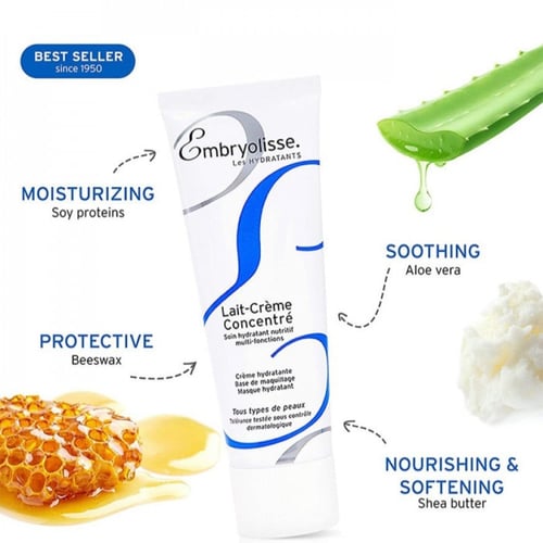 كريم مرطب وبرايمر مع حمض الهيالورونيك للوجه والبشر...