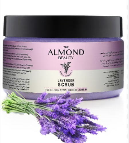 الموند بيوتي مقشر الجسم باللافندر 250 مل