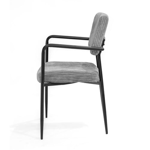 كرسي مفرد لون رصاصي