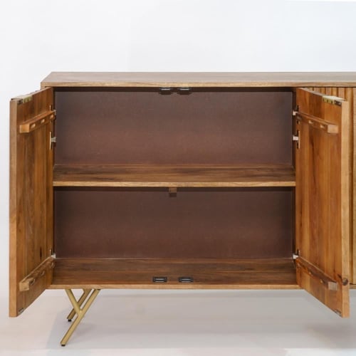 بوفيه هندي خشب طبيعي