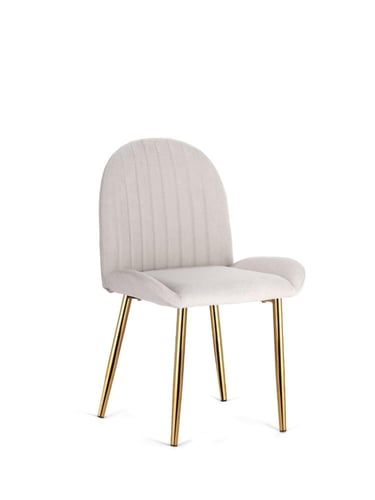 كرسي مفرد ارجل ذهبية