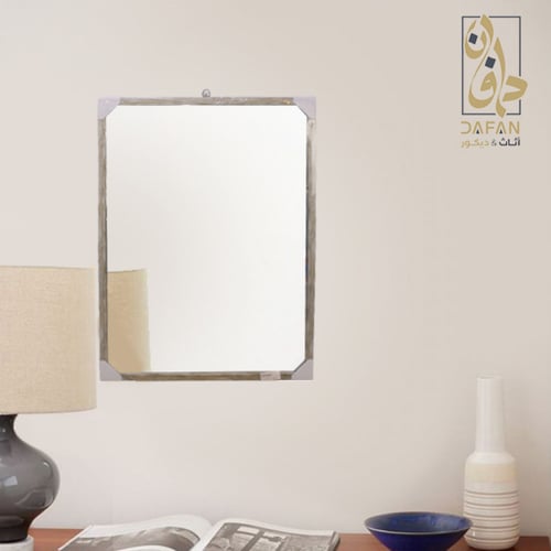 مرايا مقاس 50× 70 لون brown - wooden