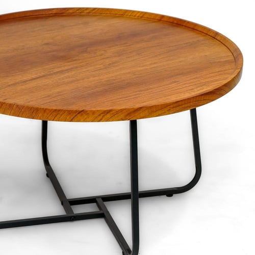 طقم طاولات كنب دائري لون ORANG