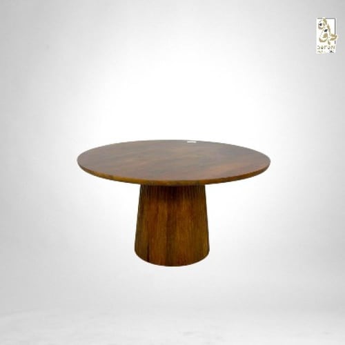 طقم طاولات 1+2 خشب هندي طبيعي