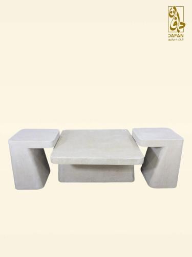 طقم طاولات 1+2جبس