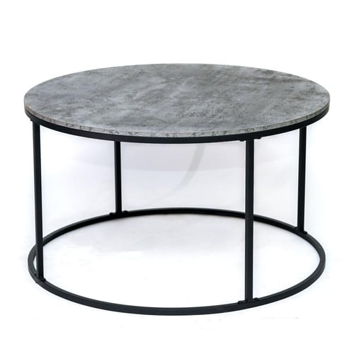 طقم طاولات كنب لون رصاصي