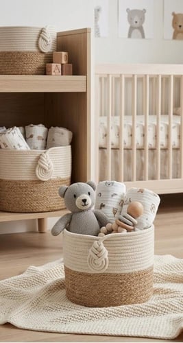 سلة تخزين 2 قطع