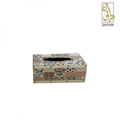 طقم سلة وعلبة للمناديل بمجموعة ألون مختلفة (عرض خا...