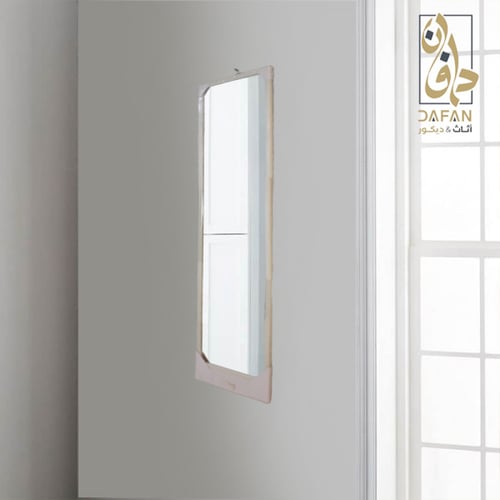 مرايا طويلة خشب بثلاثة ألوان مميزة