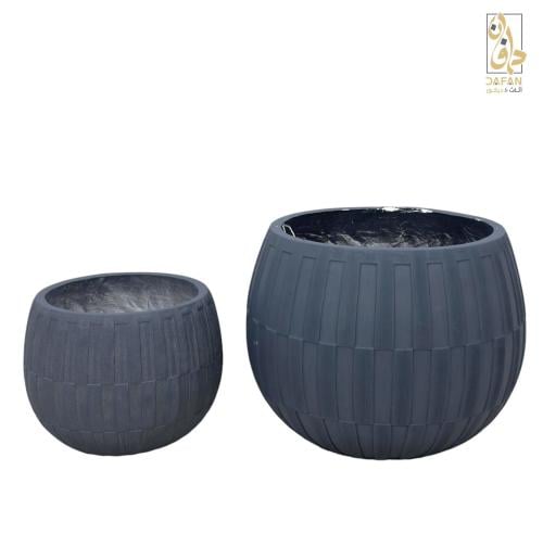 طقم ستاند زهور2قطعه GREY