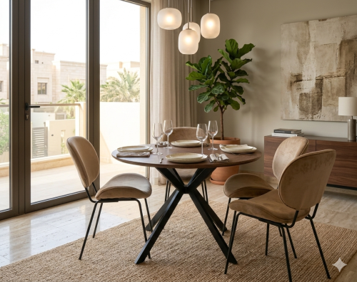 طاولة طعام 4 كراسي