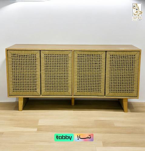 بوفية خشب 2 باب