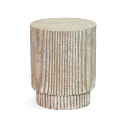 طقم طاولات 1+2 جبس لون رصاص