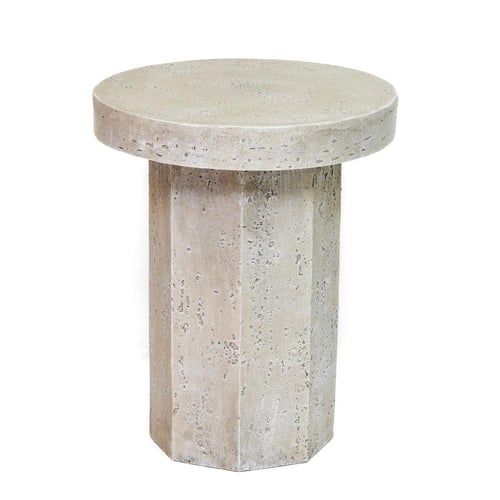 طقم طاولات 1+2جبس لون رصاصي