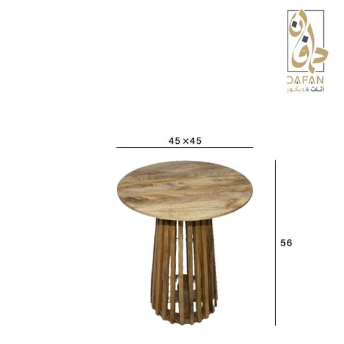 طقم طاولات هندى خشب طبيعى