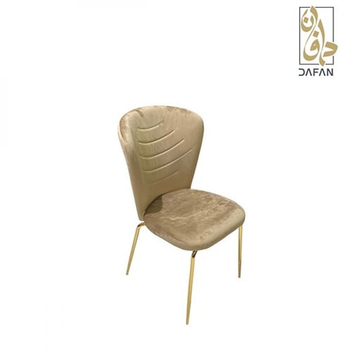كرسي سفرة قماش مريح مبطن مودرن
