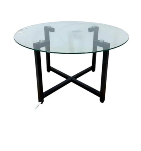 طاولات زجاج دائرية