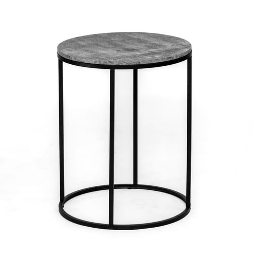 طقم طاولات كنب لون رصاصي