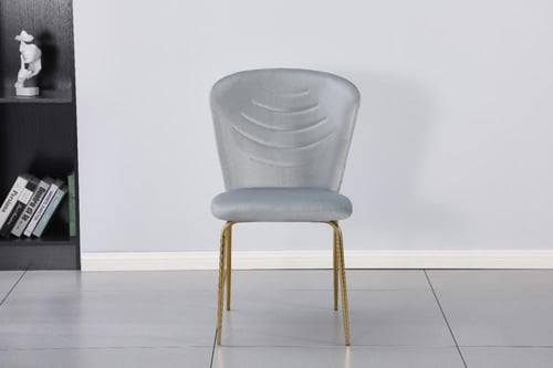 كرسي سفرة قماش مريح مبطن مودرن