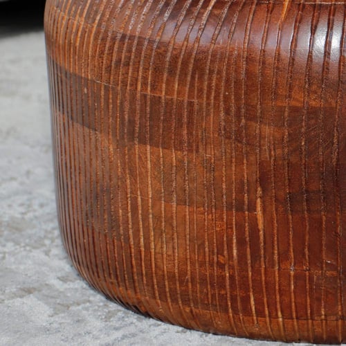 طقم طاولات هندي خشب طبيعي